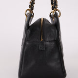 Chanel 2004 Caviar Timeless Zip Chain Tote - FashioNica