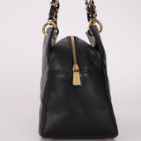 Chanel 2004 Caviar Timeless Zip Chain Tote - FashioNica
