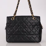 Chanel 2004 Caviar Timeless Zip Chain Tote - FashioNica