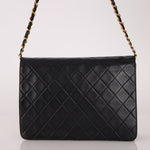 Chanel 2004 Lambskin Turnlock Half Flap 24K GP - FashioNica
