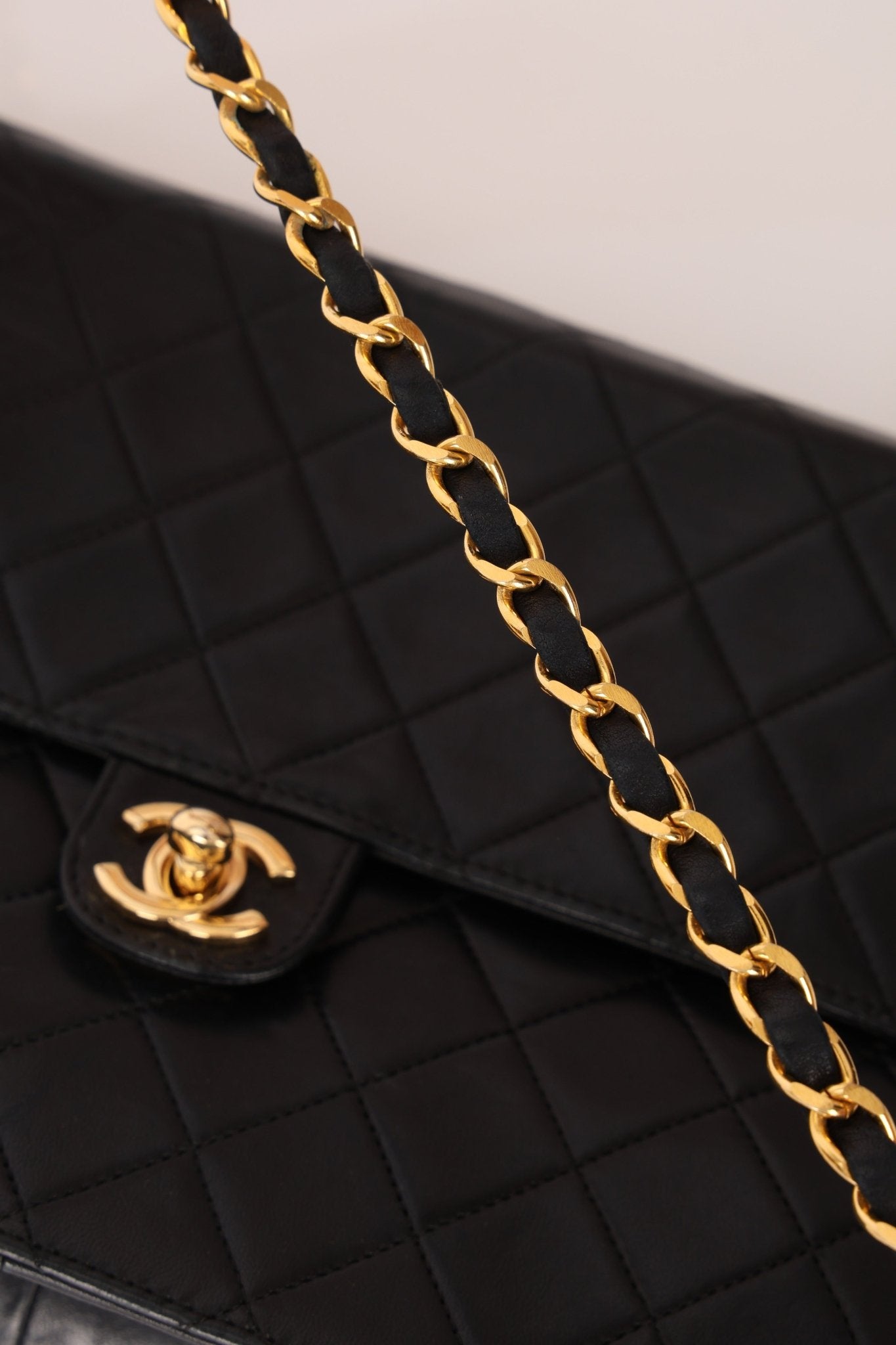 Chanel 2004 Lambskin Turnlock Half Flap 24K GP - FashioNica