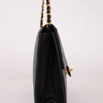 Chanel 2004 Lambskin Turnlock Half Flap 24K GP - FashioNica