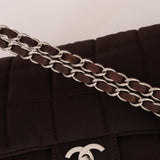 Chanel 2004 Nylon Chocolate Bar Easy Flap Bag - FashioNica