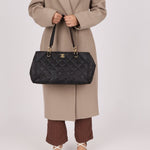 Chanel 2004 Quilted Raffia CC Tote - FashioNica