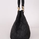 Chanel 2004 Quilted Raffia CC Tote - FashioNica