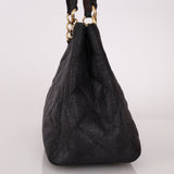 Chanel 2004 Quilted Raffia CC Tote - FashioNica