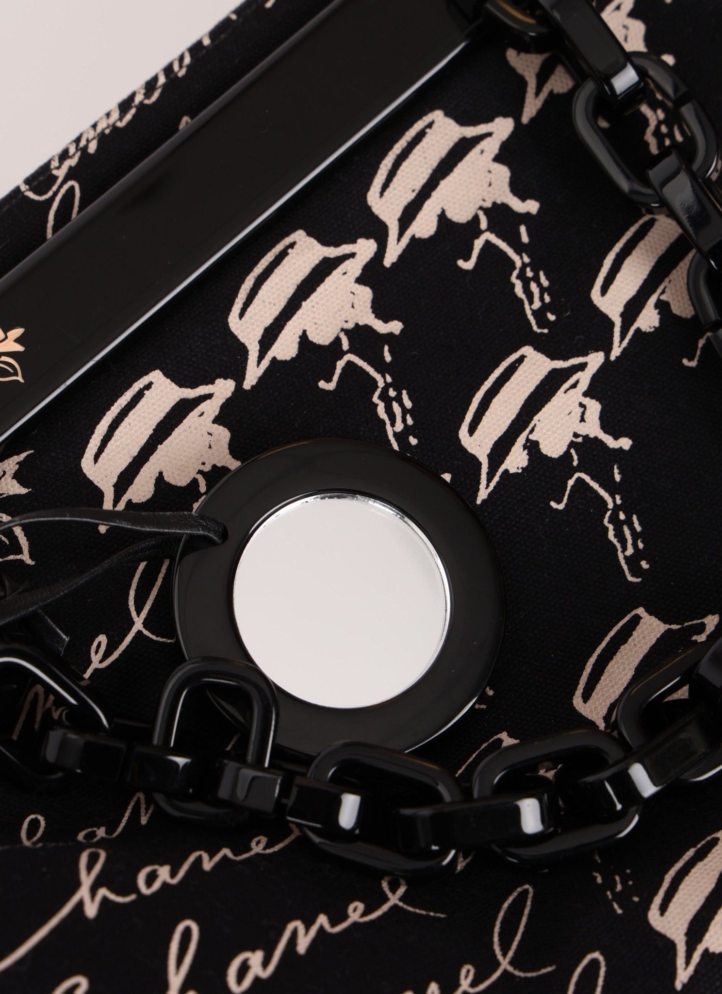 Chanel 2005 Canvas Camellia Tote - FashioNica