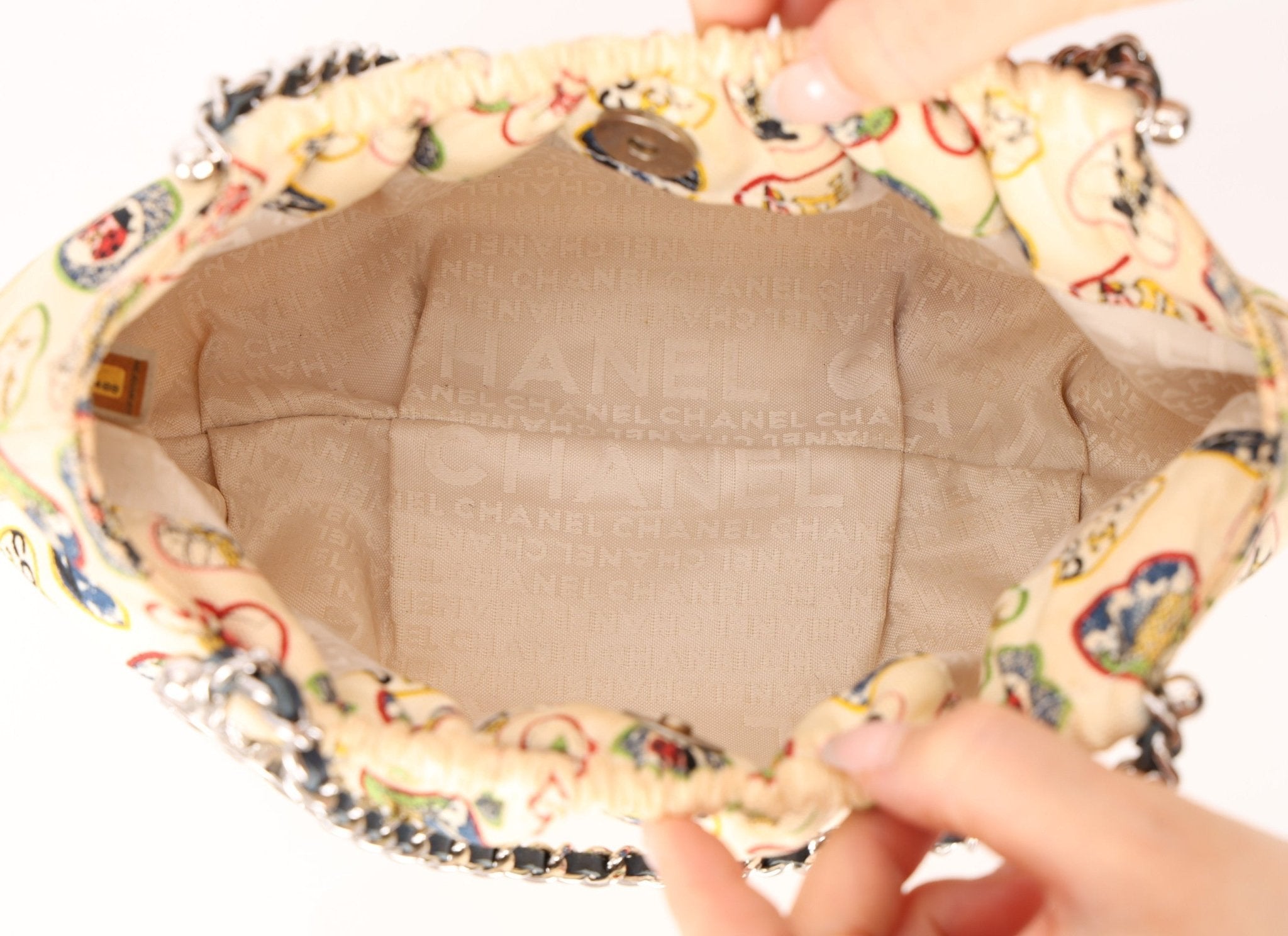 Chanel 2005 Coco Canvas Valentine Bag - FashioNica