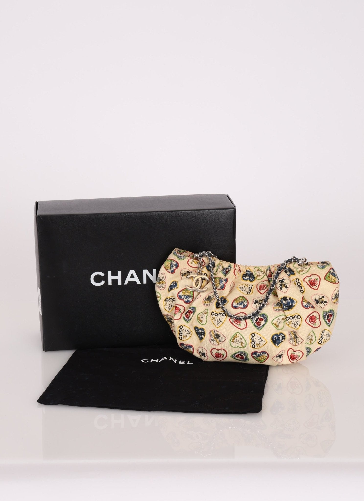 Chanel 2005 Coco Canvas Valentine Bag - FashioNica