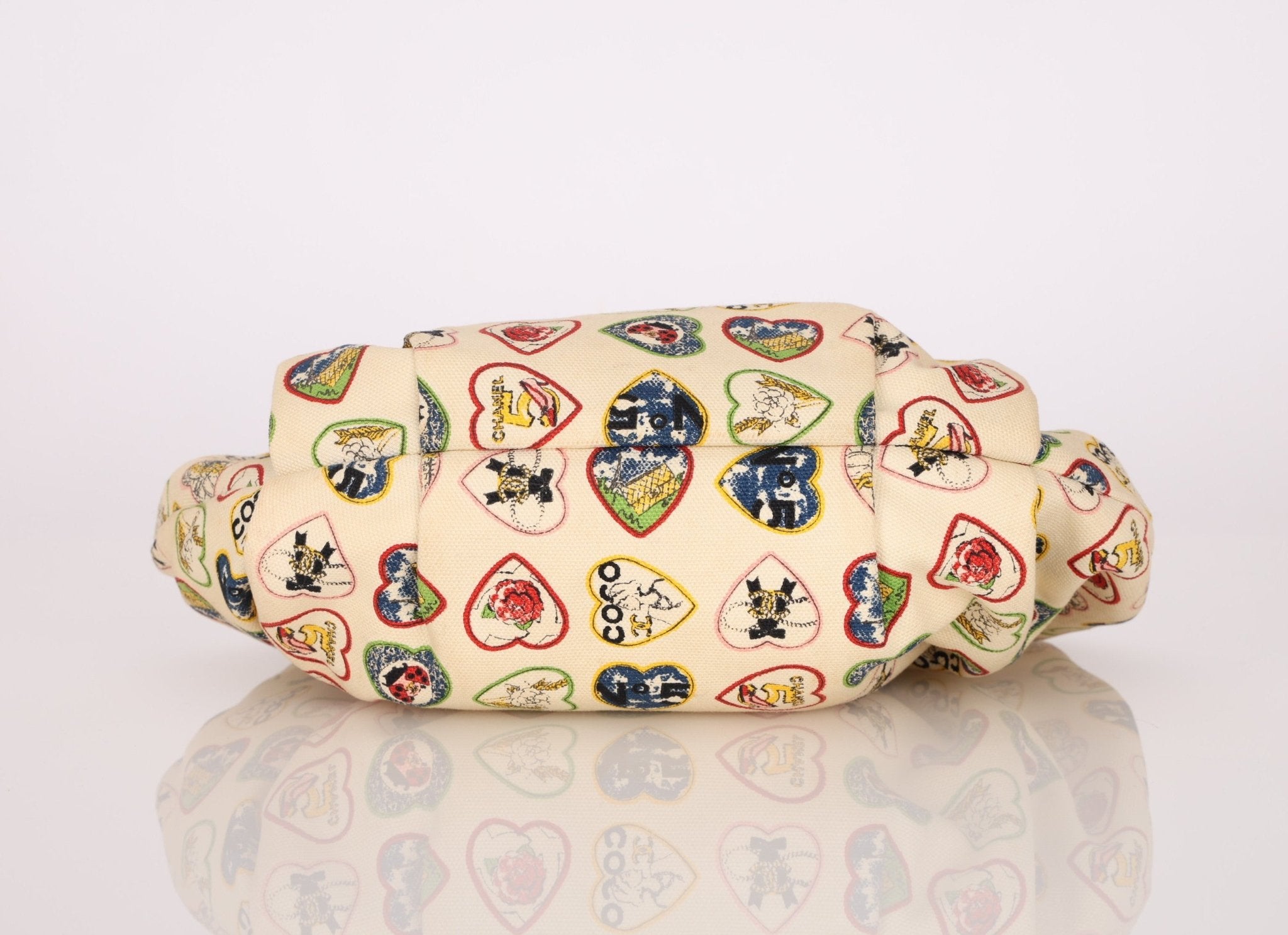 Chanel 2005 Coco Canvas Valentine Bag - FashioNica