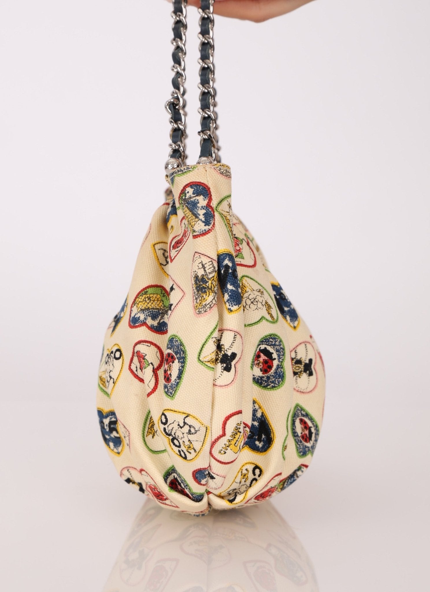 Chanel 2005 Coco Canvas Valentine Bag - FashioNica