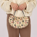 Chanel 2005 Coco Canvas Valentine Bag - FashioNica