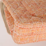 Chanel 2005 Tweed Creamsicle Classic Medium Double Flap - FashioNica