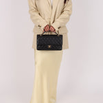 Chanel 2006 Caviar 24k GP Medium Double Flap - FashioNica