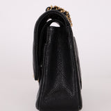 Chanel 2006 Caviar 24k GP Medium Double Flap - FashioNica