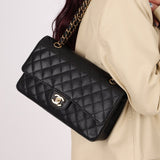 Chanel 2006 Caviar 24k GP Medium Double Flap - FashioNica