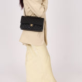 Chanel 2006 Caviar 24k GP Medium Double Flap - FashioNica