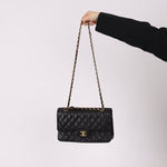 Chanel 2006 Caviar 24k GP Medium Double Flap - FashioNica