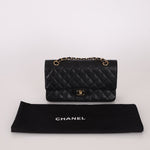 Chanel 2006 Caviar 24k GP Medium Double Flap - FashioNica
