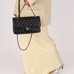 Chanel 2006 Caviar 24k GP Medium Double Flap - FashioNica