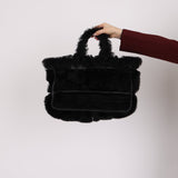 Chanel 2007 Mouton Fur Tote - FashioNica