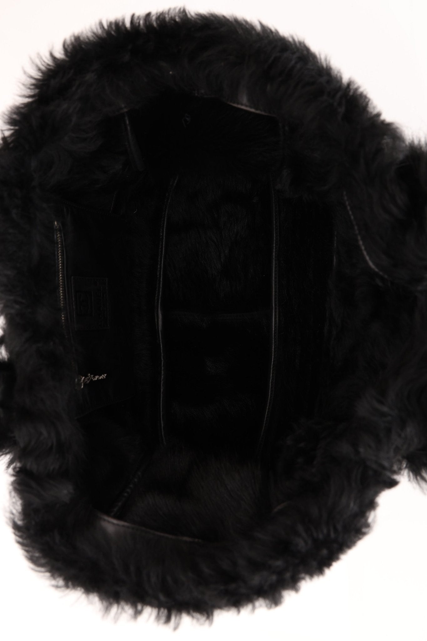 Chanel 2007 Mouton Fur Tote - FashioNica