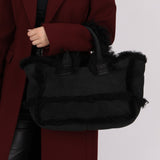 Chanel 2007 Mouton Fur Tote - FashioNica