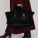 Chanel 2007 Mouton Fur Tote - FashioNica