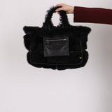 Chanel 2007 Mouton Fur Tote - FashioNica