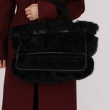 Chanel 2007 Mouton Fur Tote - FashioNica