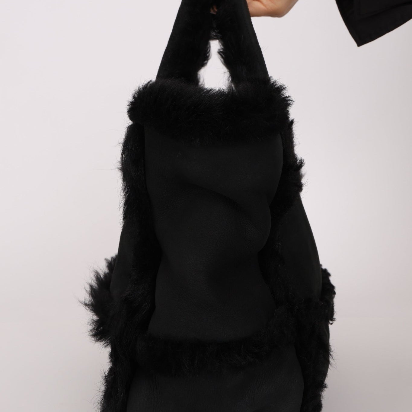 Chanel 2007 Mouton Fur Tote - FashioNica