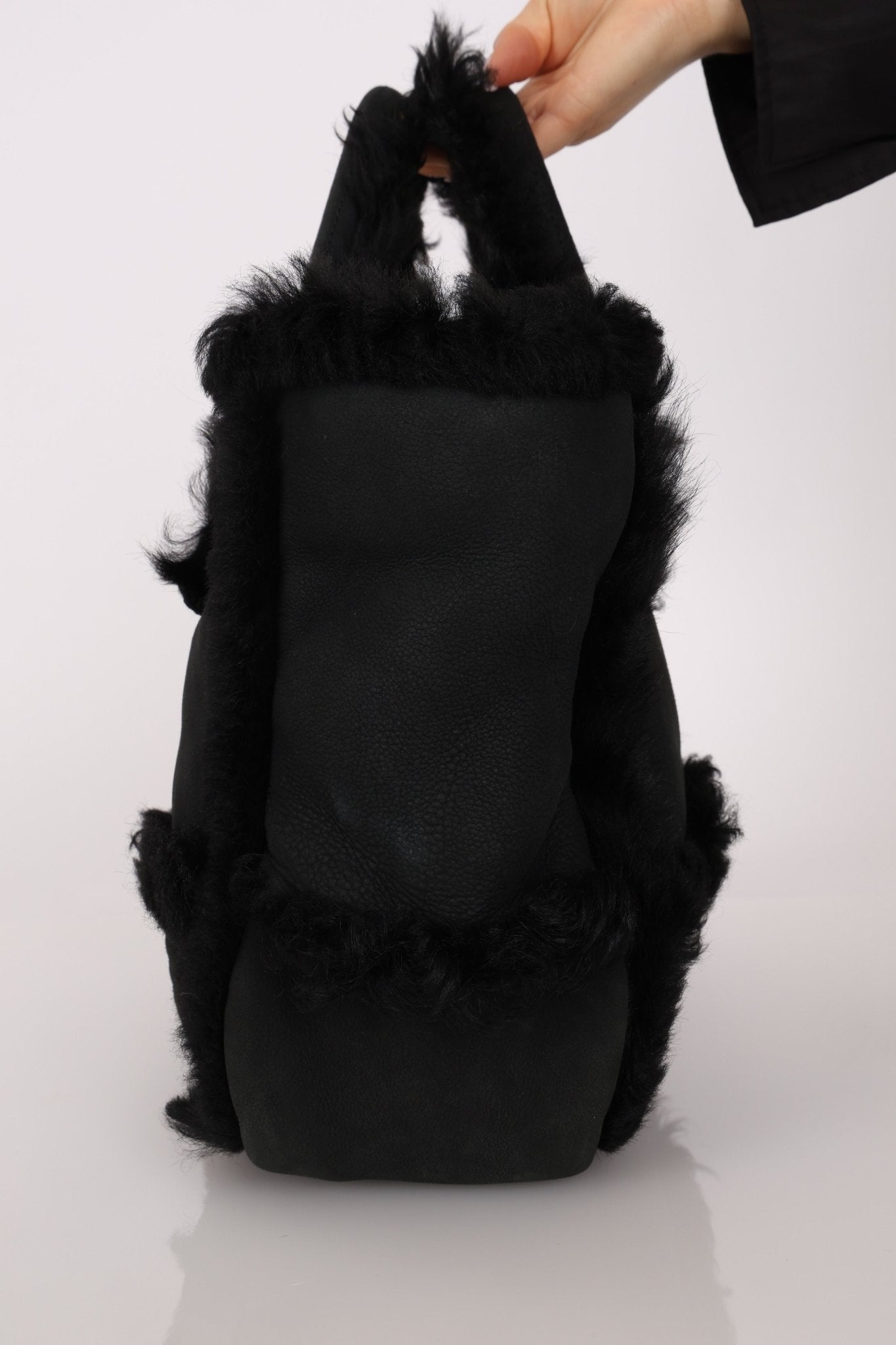 Chanel 2007 Mouton Fur Tote - FashioNica