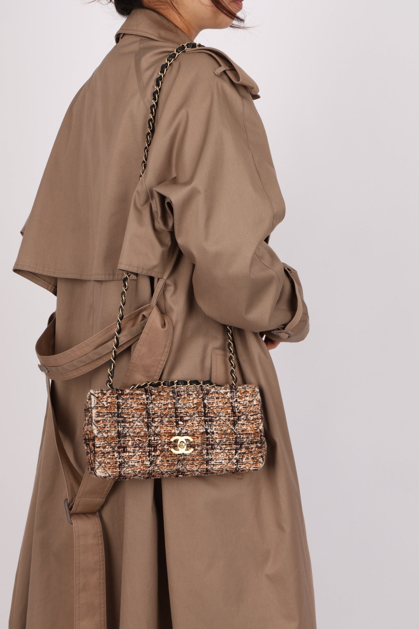 Chanel 2007 Ponyhair East West Flap Permabrass Gold Hardware - FashioNica