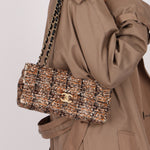 Chanel 2007 Ponyhair East West Flap Permabrass Gold Hardware - FashioNica