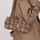 Chanel 2007 Ponyhair East West Flap Permabrass Gold Hardware - FashioNica