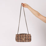 Chanel 2007 Ponyhair East West Flap Permabrass Gold Hardware - FashioNica