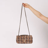 Chanel 2007 Ponyhair East West Flap Permabrass Gold Hardware - FashioNica