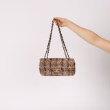 Chanel 2007 Ponyhair East West Flap Permabrass Gold Hardware - FashioNica