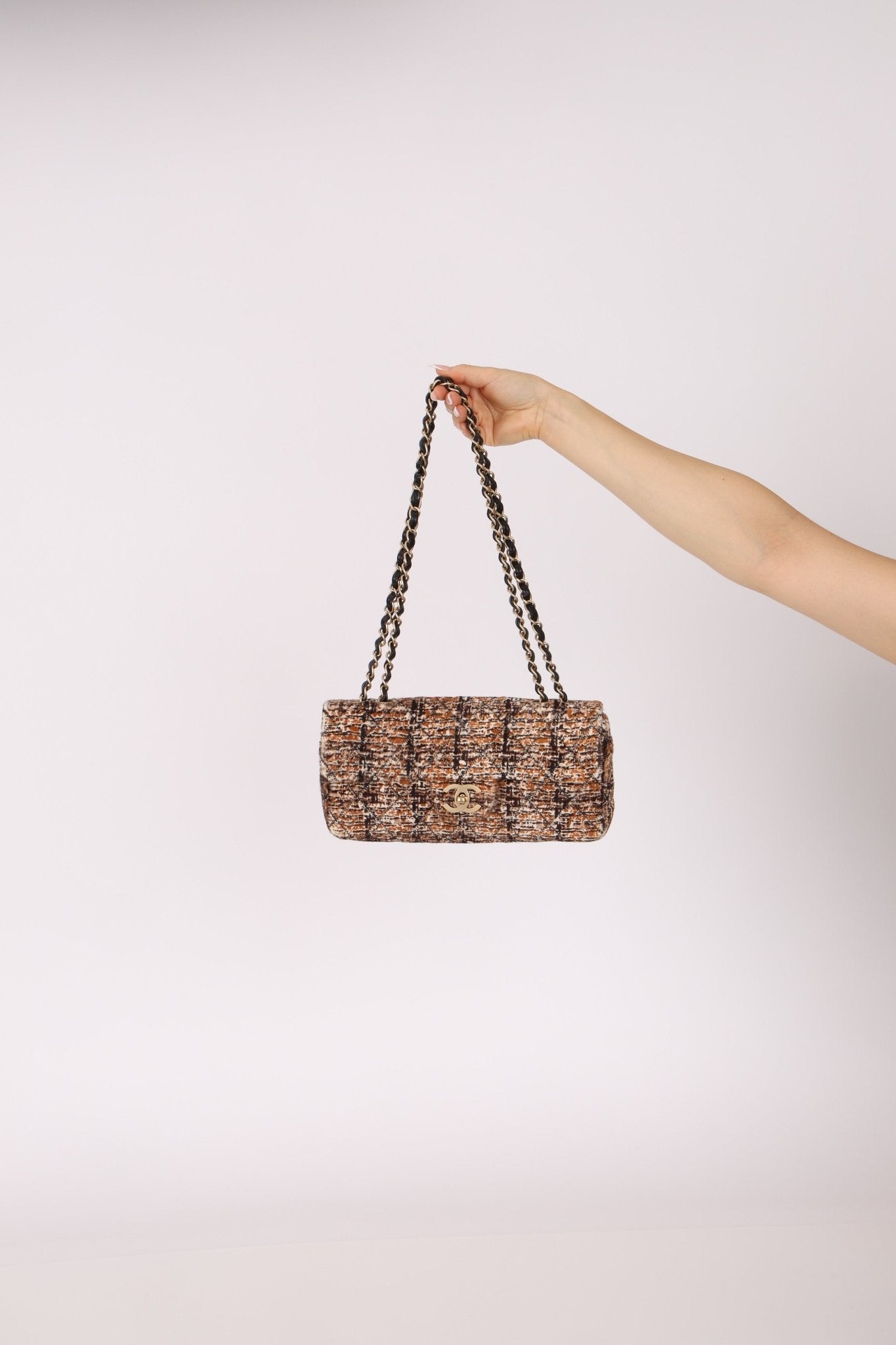 Chanel 2007 Ponyhair East West Flap Permabrass Gold Hardware - FashioNica