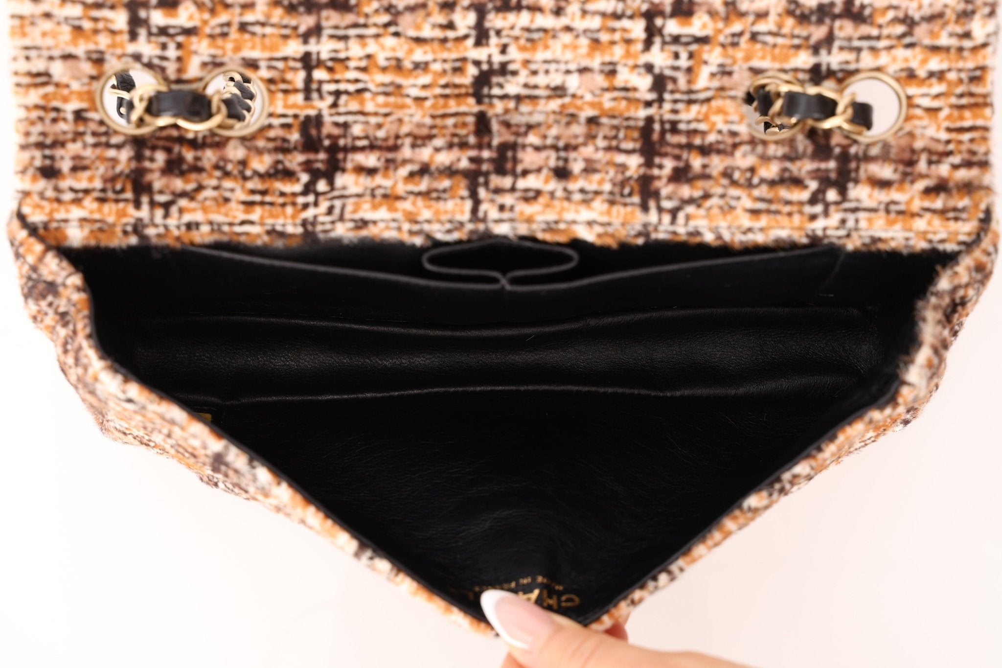 Chanel 2007 Ponyhair East West Flap Permabrass Gold Hardware - FashioNica