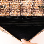 Chanel 2007 Ponyhair East West Flap Permabrass Gold Hardware - FashioNica