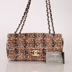Chanel 2007 Ponyhair East West Flap Permabrass Gold Hardware - FashioNica