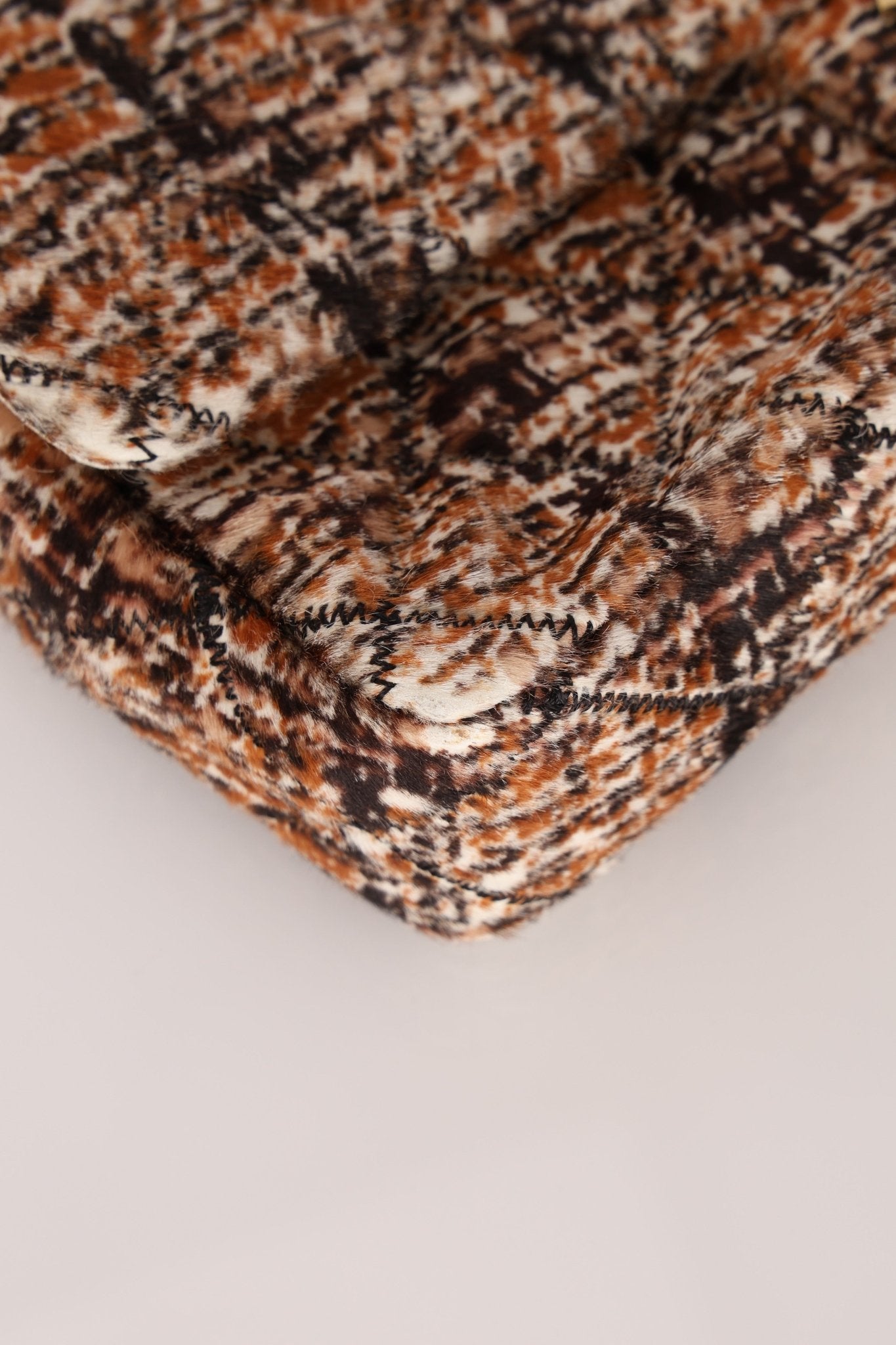 Chanel 2007 Ponyhair East West Flap Permabrass Gold Hardware - FashioNica