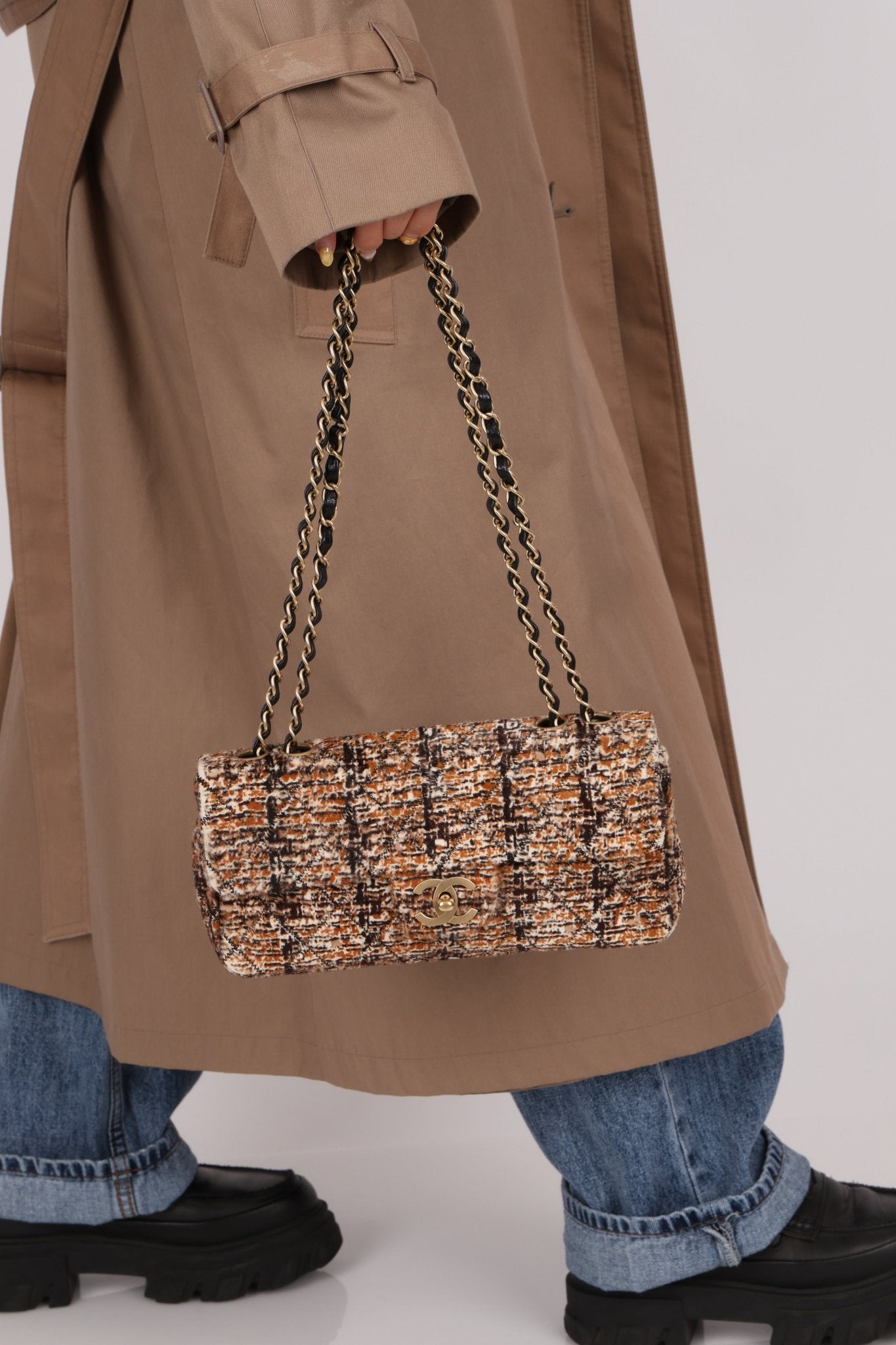 Chanel 2007 Ponyhair East West Flap Permabrass Gold Hardware - FashioNica