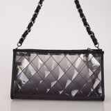 Chanel 2007 Transparent Degrade Quilted Pochette - FashioNica