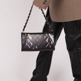 Chanel 2007 Transparent Degrade Quilted Pochette - FashioNica