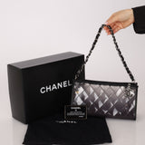 Chanel 2007 Transparent Degrade Quilted Pochette - FashioNica
