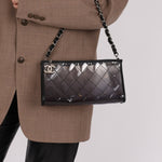 Chanel 2007 Transparent Degrade Quilted Pochette - FashioNica