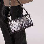 Chanel 2007 Transparent Degrade Quilted Pochette - FashioNica