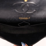 Chanel 2008 Classic Caviar Medium Double Flap Bag 24K GP - FashioNica